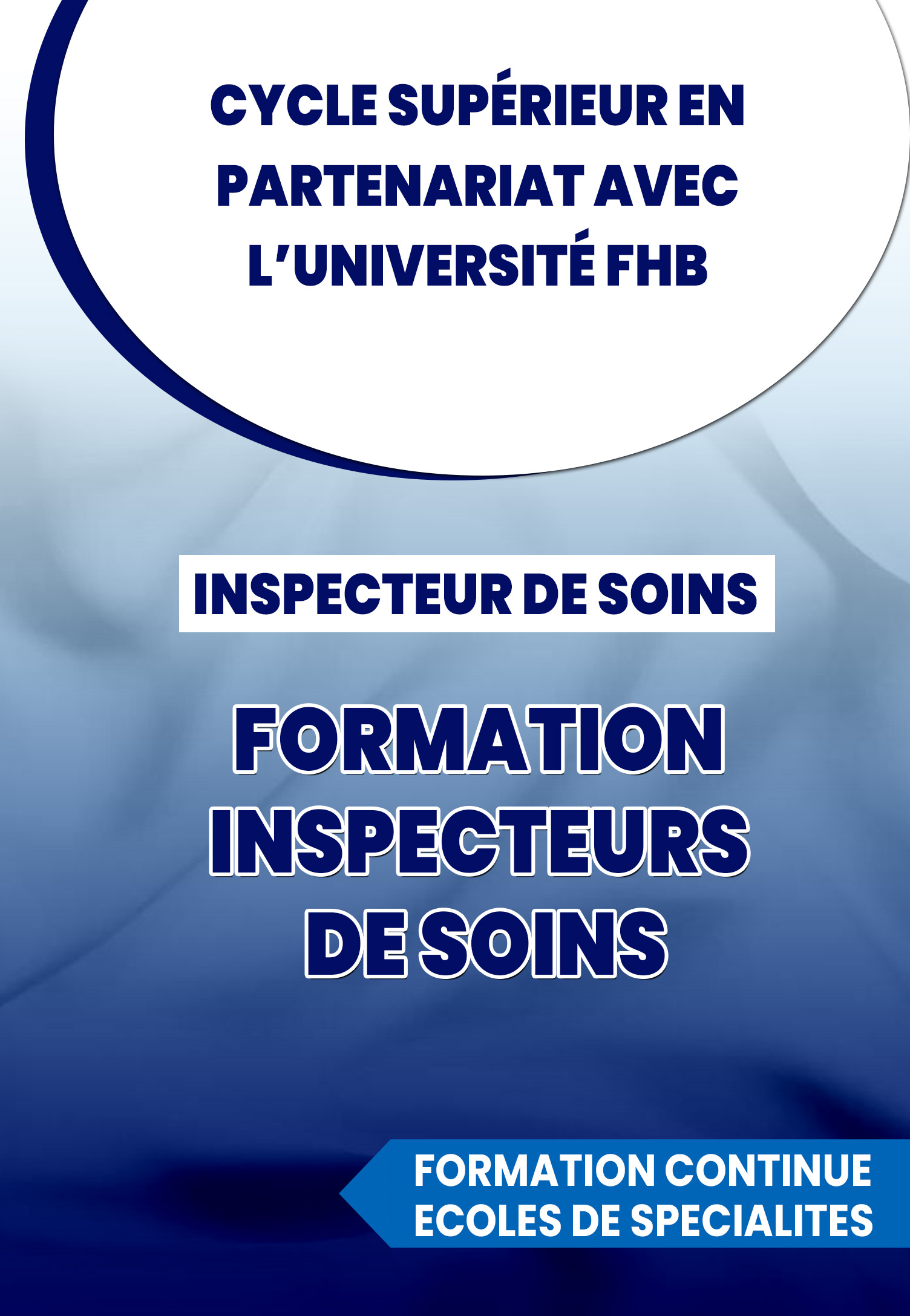 Inspecteur de soins / Parcours 2 : Formation Inspecteurs de Soins
