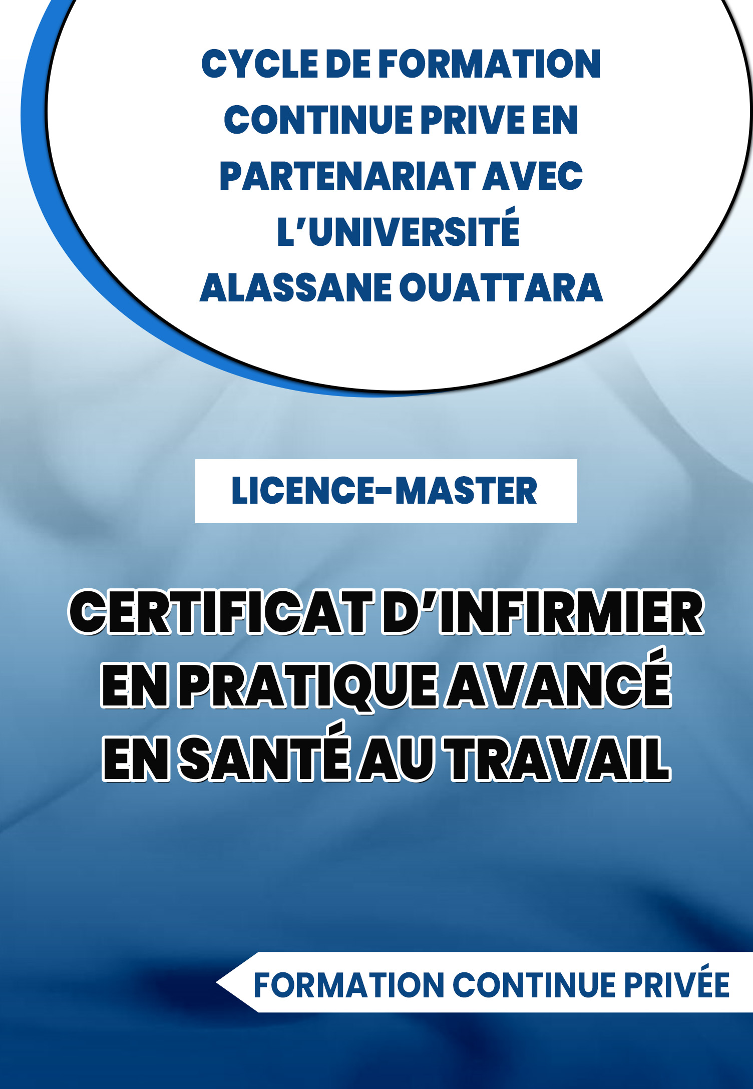 Certificat d’infirmier en Pratique Avancé en Santé au Travail